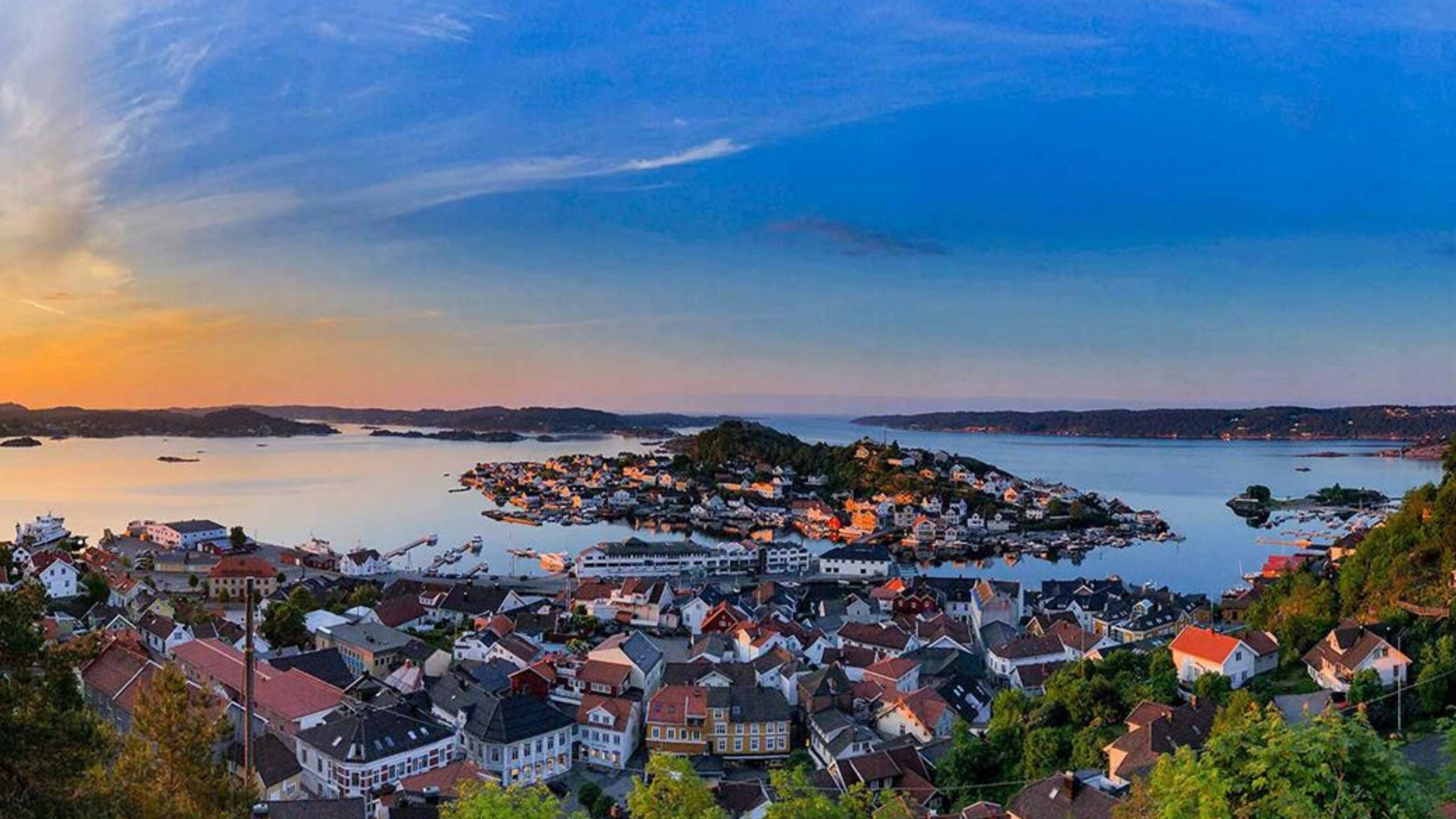 Kragerø-View on the Norwegian Riviera
