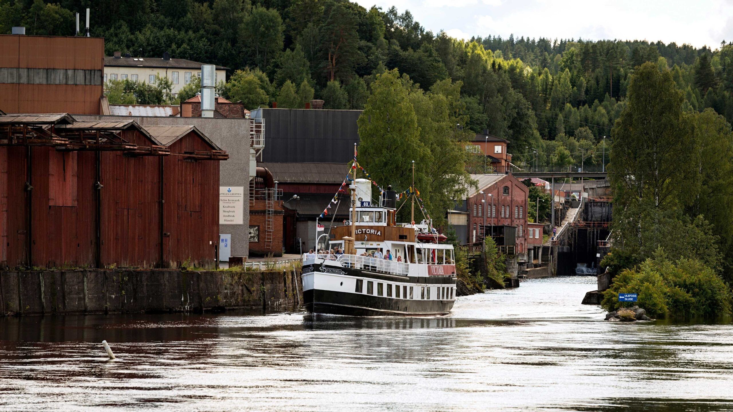 MS Victoria in Ulefoss